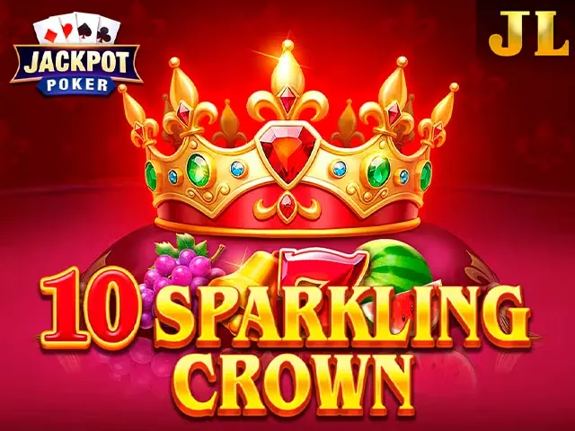 10 Sparkling Crown game tile in the Odds96 casino lobby