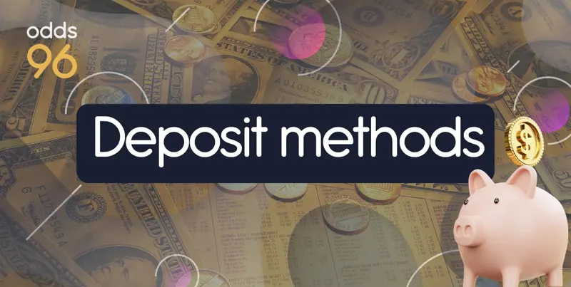 Odds96 payment methods — interface illustration