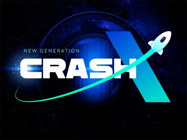 CrashX game tile in the Odds96 casino lobby